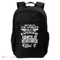 World's Most Awesome Uncle Killing It Backpack thumb 0