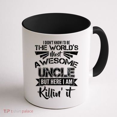 World's Most Awesome Uncle Killing It Coffee Mug back