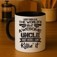 World's Most Awesome Uncle Killing It Coffee Mug thumb 4
