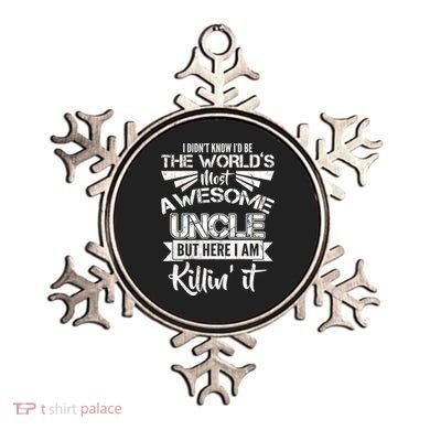 World's Most Awesome Uncle Killing It Ornament