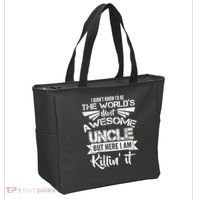 World's Most Awesome Uncle Killing It Tote Bag thumb 2