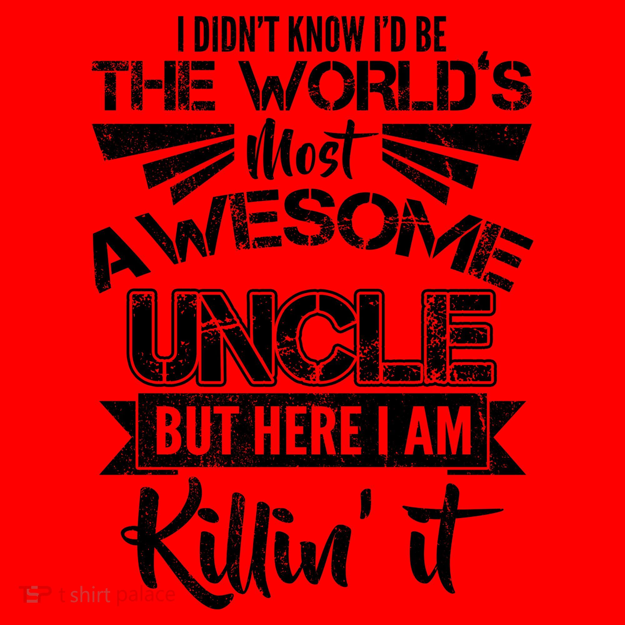 World's Most Awesome Uncle Killing It Santa Hat