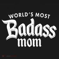 World's Most Badass Mom Doggie Tank thumb 4