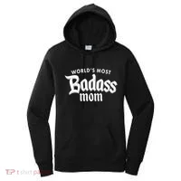 World's Most Badass Mom Women's Hoodie thumb 0