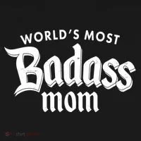 World's Most Badass Mom Women's Hoodie thumb 2