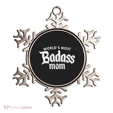 World's Most Badass Mom Ornament