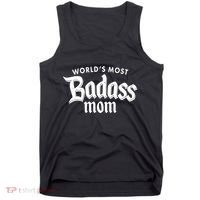 World's Most Badass Mom Tank Top thumb 0