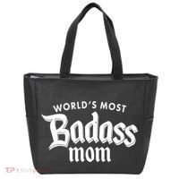 World's Most Badass Mom Tote Bag thumb 0