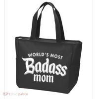 World's Most Badass Mom Tote Bag thumb 3