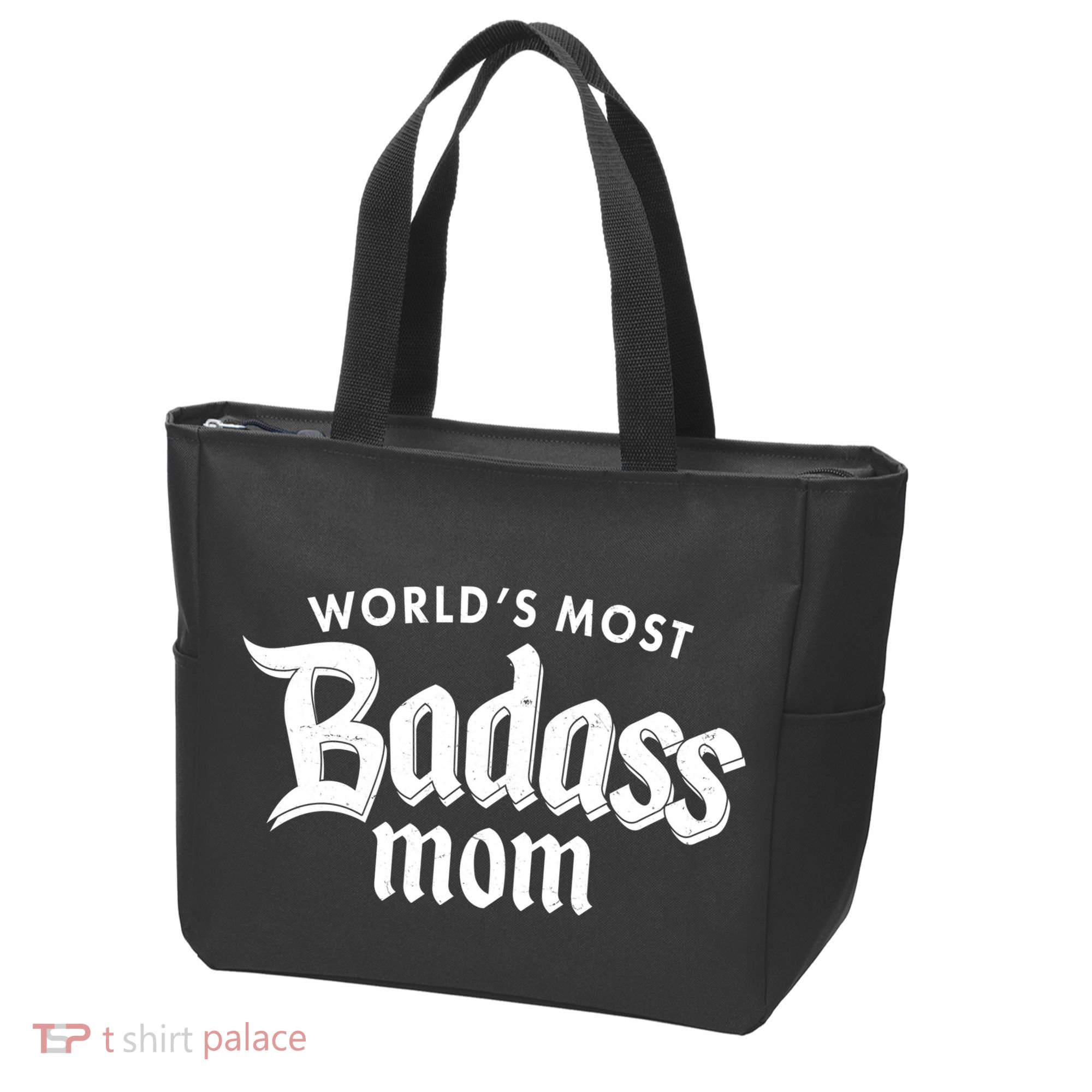 World's Most Badass Mom Tote Bag