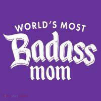 World's Most Badass Mom Mousepad thumb 1