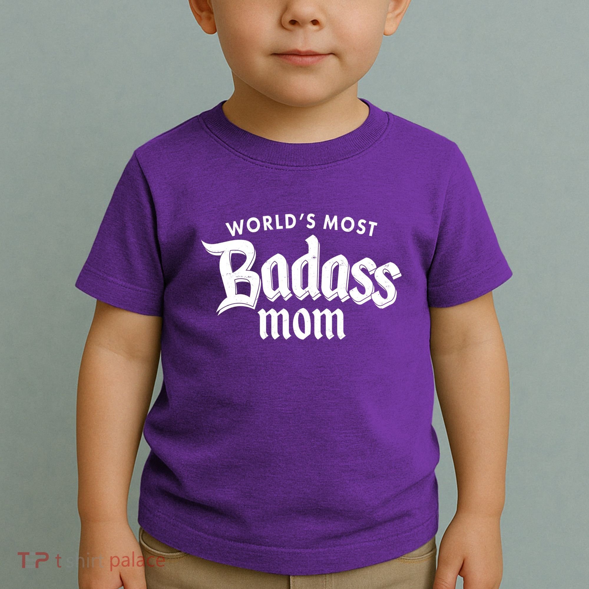 World's Most Badass Mom Toddler T-Shirt