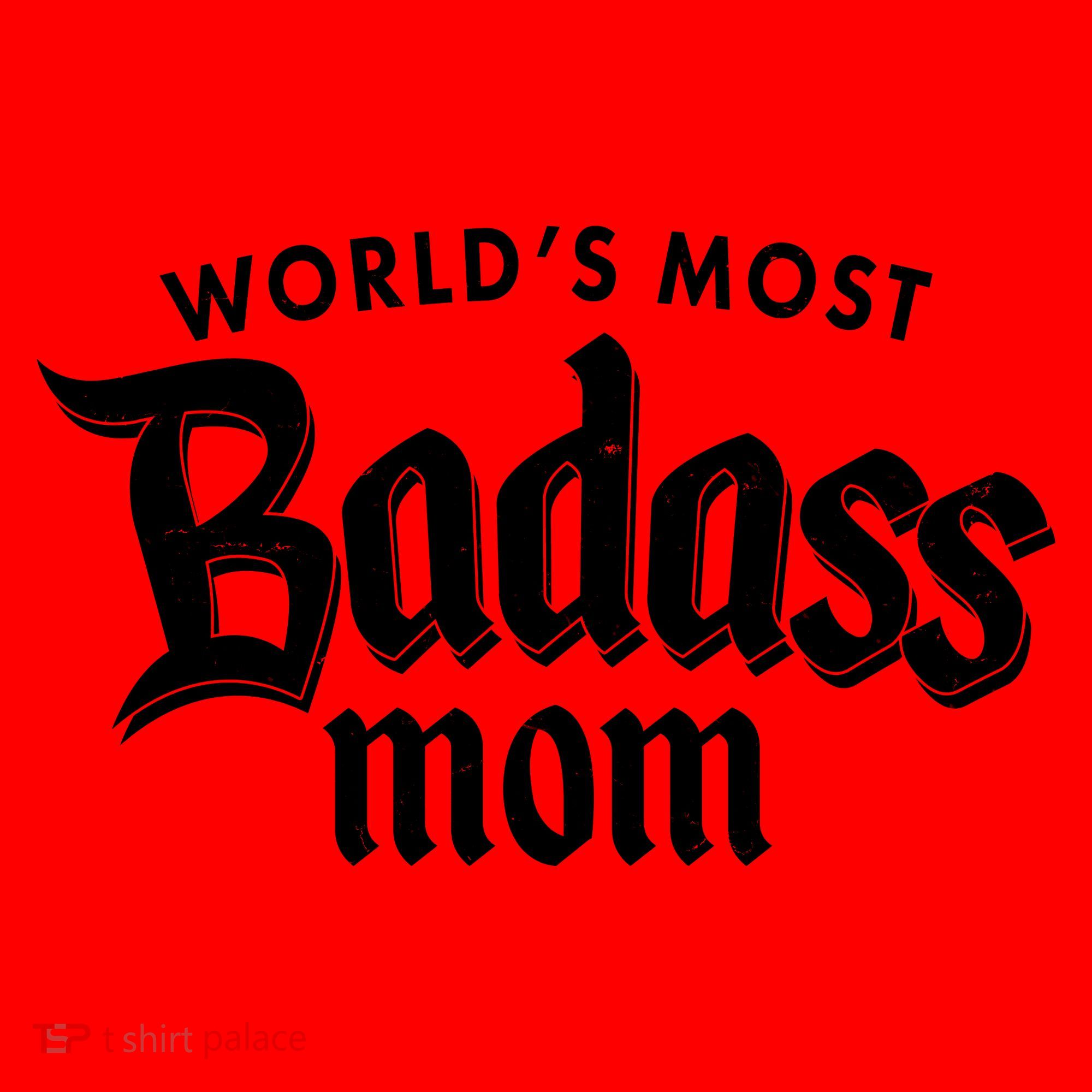 World's Most Badass Mom Santa Hat