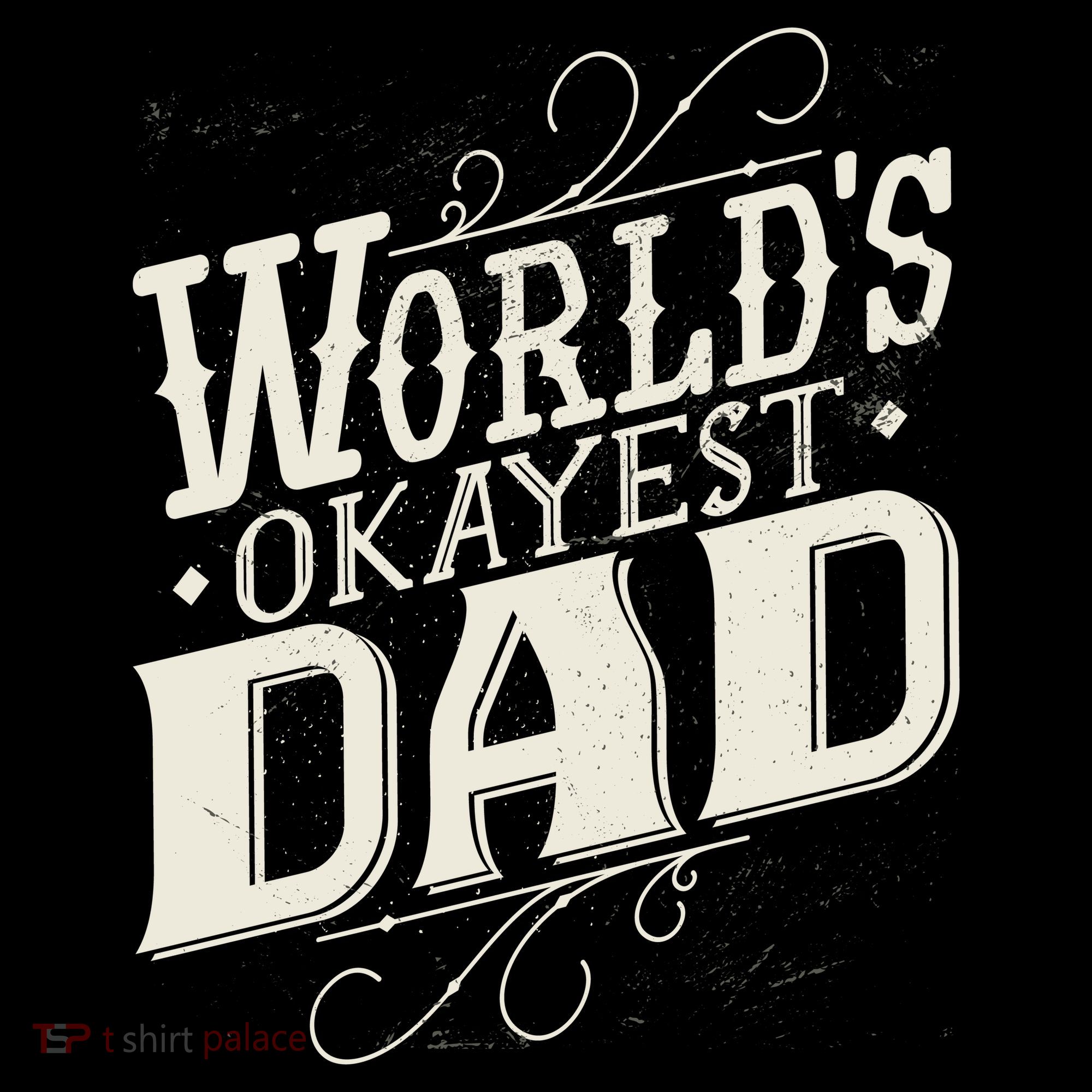 World's Okayest Dad Doggie Tank