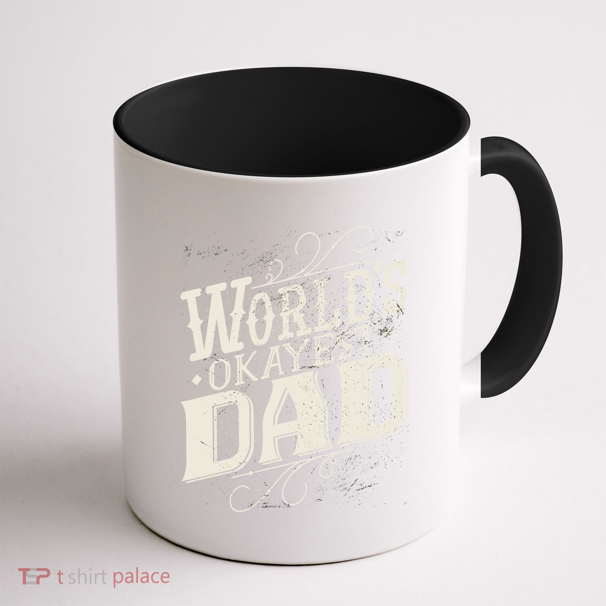 World's Okayest Dad Coffee Mug