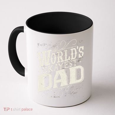 World's Okayest Dad Coffee Mug
