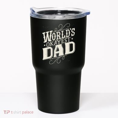 World's Okayest Dad Tumbler