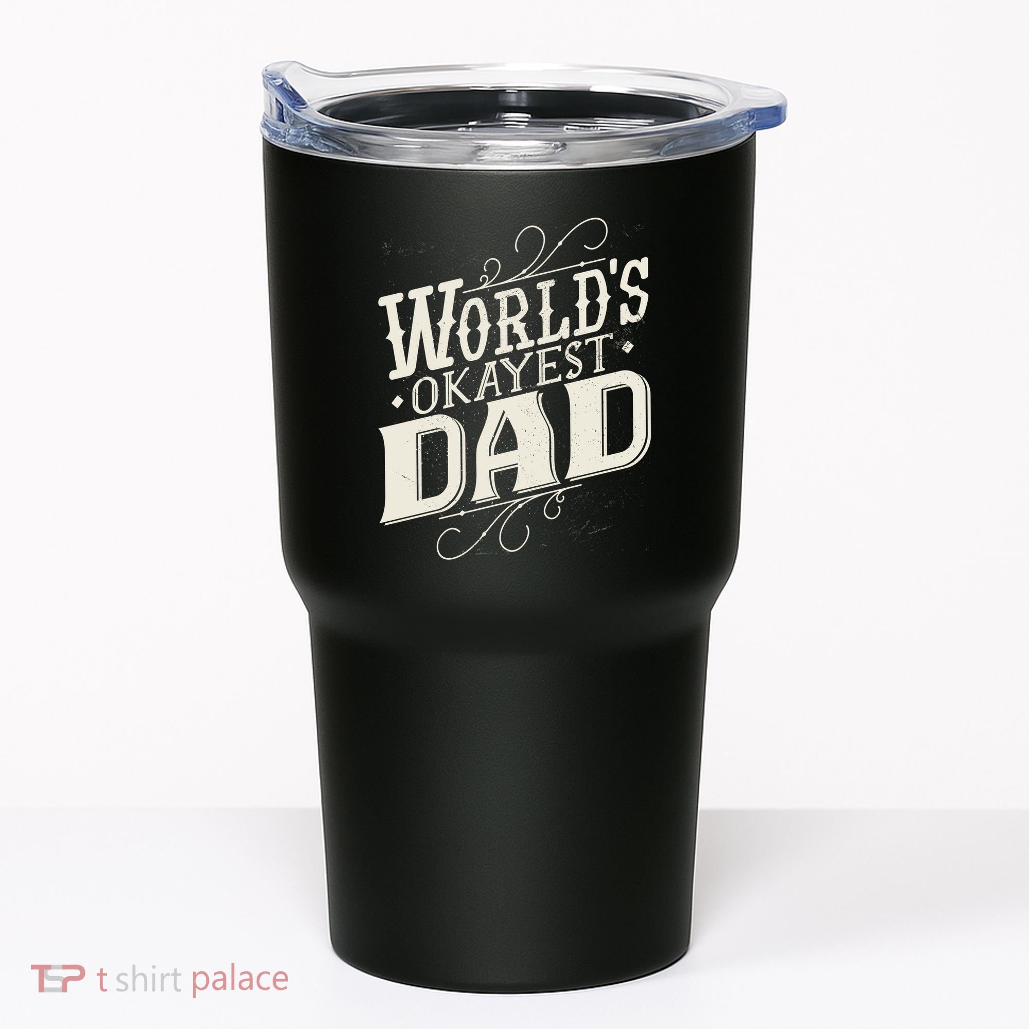 World's Okayest Dad Tumbler