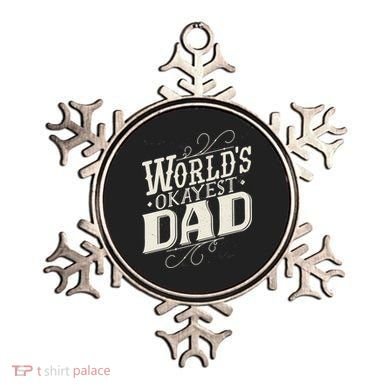 World's Okayest Dad Ornament