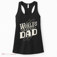 World's Okayest Dad Women's Tank Top thumb 0