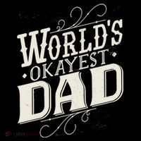 World's Okayest Dad Toddler Hoodie thumb 2