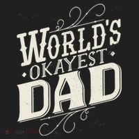 World's Okayest Dad Golf Towel thumb 3
