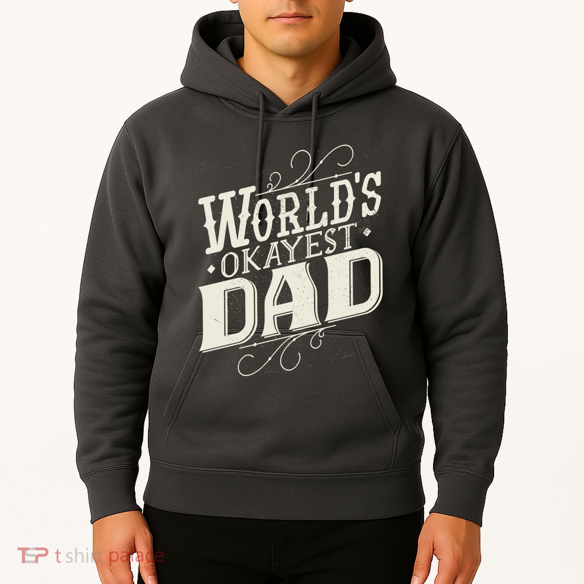 World's Okayest Dad Hoodie