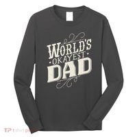 World's Okayest Dad Long Sleeve Shirt thumb 0