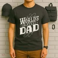 World's Okayest Dad T-Shirt thumb 6