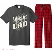 World's Okayest Dad Pajama Set thumb 0