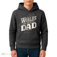 World's Okayest Dad Kids Hoodie thumb 4