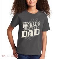 World's Okayest Dad Kids T-Shirt thumb 2