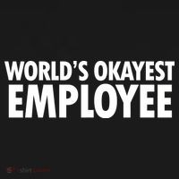 World's Okayest Employee Backpack thumb 2