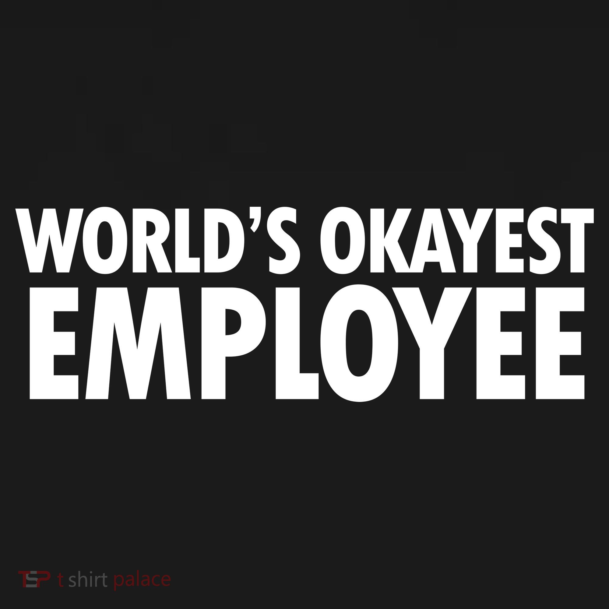 World's Okayest Employee Ornament