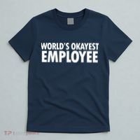 World's Okayest Employee T-Shirt thumb 5