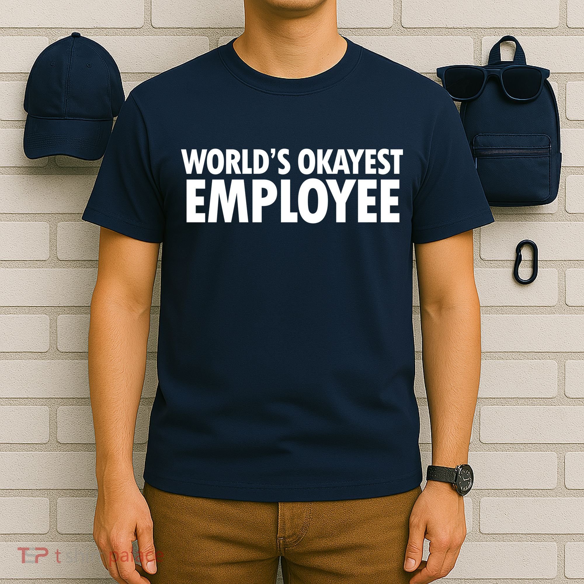 World's Okayest Employee T-Shirt