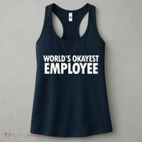 World's Okayest Employee Women's Tank Top thumb 3