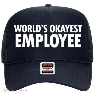 World's Okayest Employee Hat