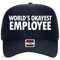 World's Okayest Employee Hat thumb 0
