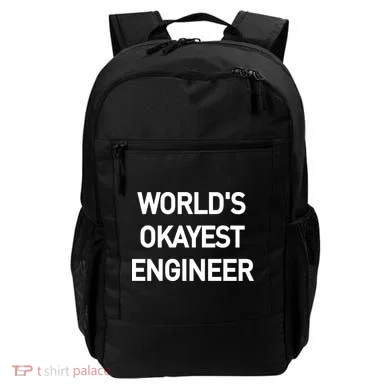 World's Okayest Engineer Backpack