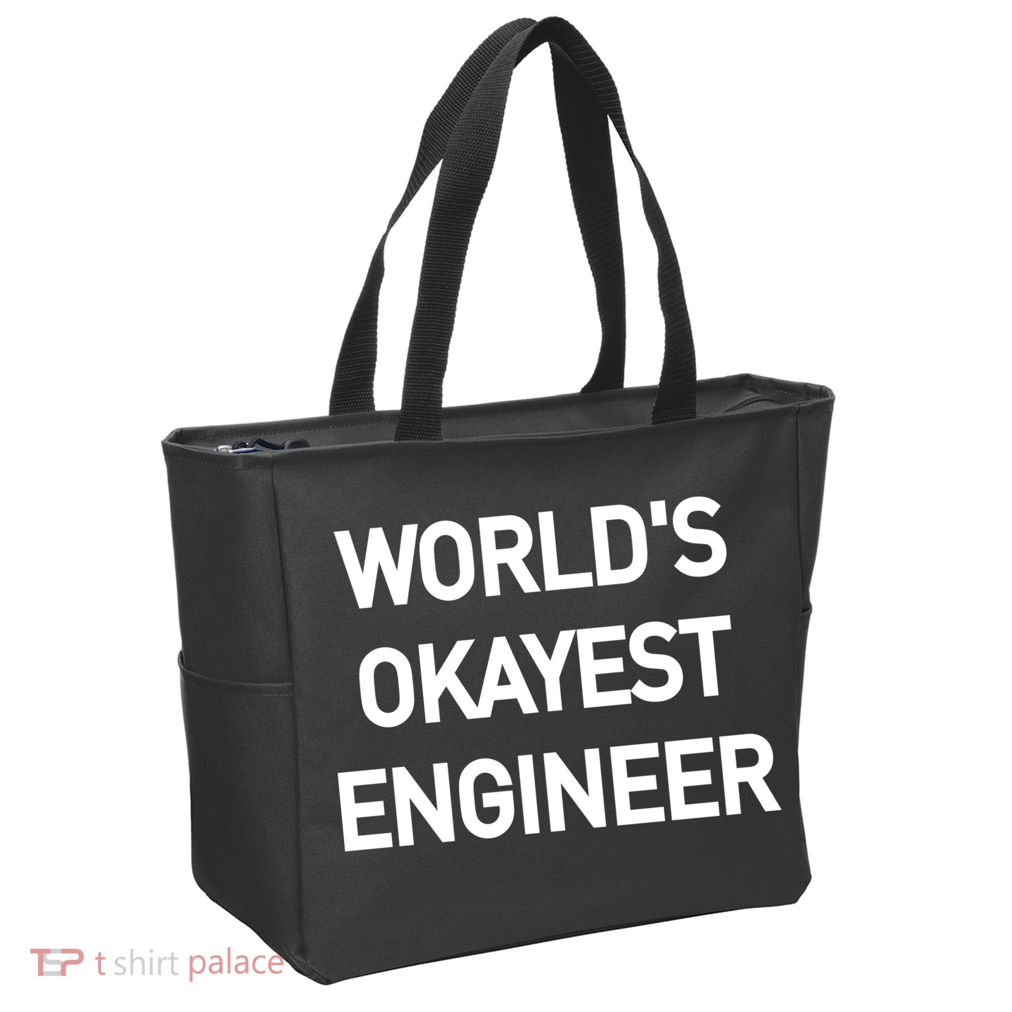 World's Okayest Engineer Tote Bag