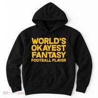 World's Okayest Fantasy Football Player Hoodie thumb 0