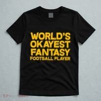 World's Okayest Fantasy Football Player T-Shirt thumb 5