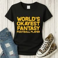 World's Okayest Fantasy Football Player Women's T-Shirt thumb 3