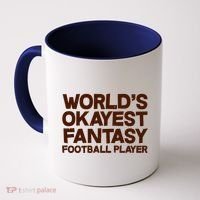 World's Okayest Fantasy Football Player Coffee Mug thumb 0