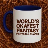 World's Okayest Fantasy Football Player Coffee Mug thumb 2