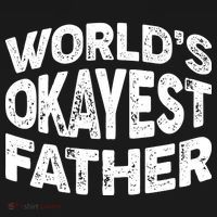 World's Okayest Father Doggie Tank thumb 4