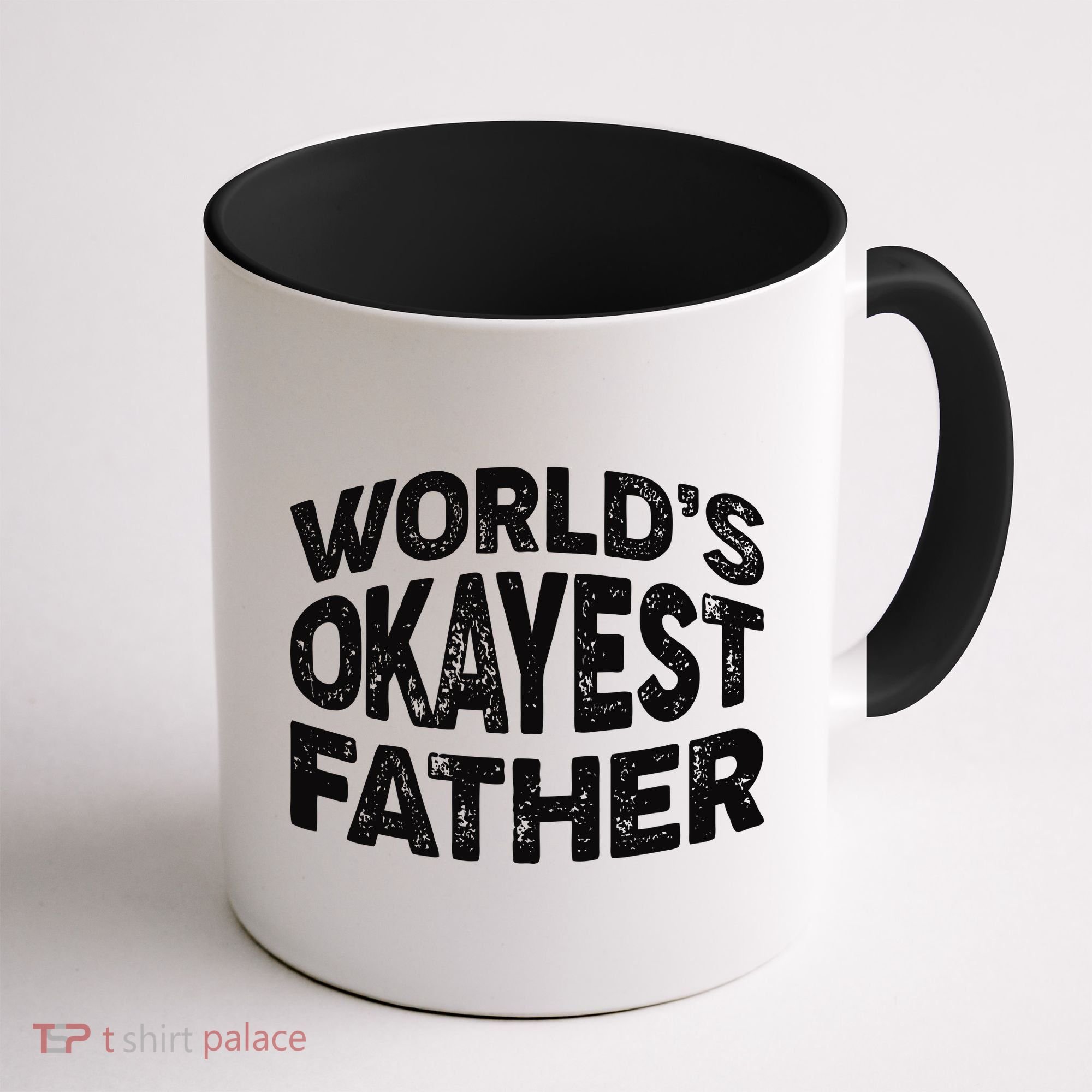 World's Okayest Father Coffee Mug