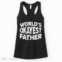 World's Okayest Father Women's Tank Top thumb 0