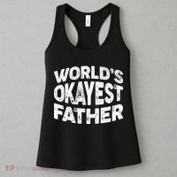 World's Okayest Father Women's Tank Top thumb 3